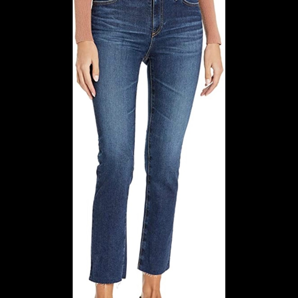 New AG Isabelle cropped jeans